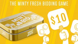 Mint Bid! Board Game Bertema Lelang Berukuran Saku [Kickstarter Corner]