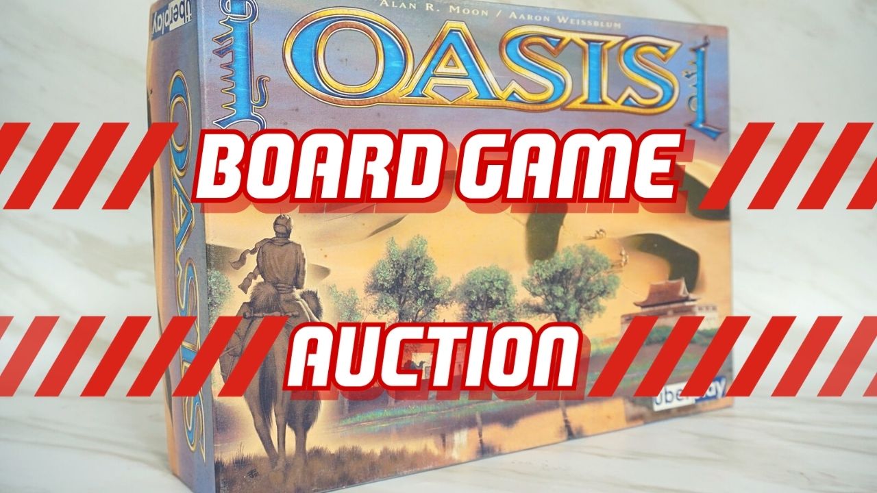 Lelang Board Game Bekas Mulai Dari Rp100.000: Oasis