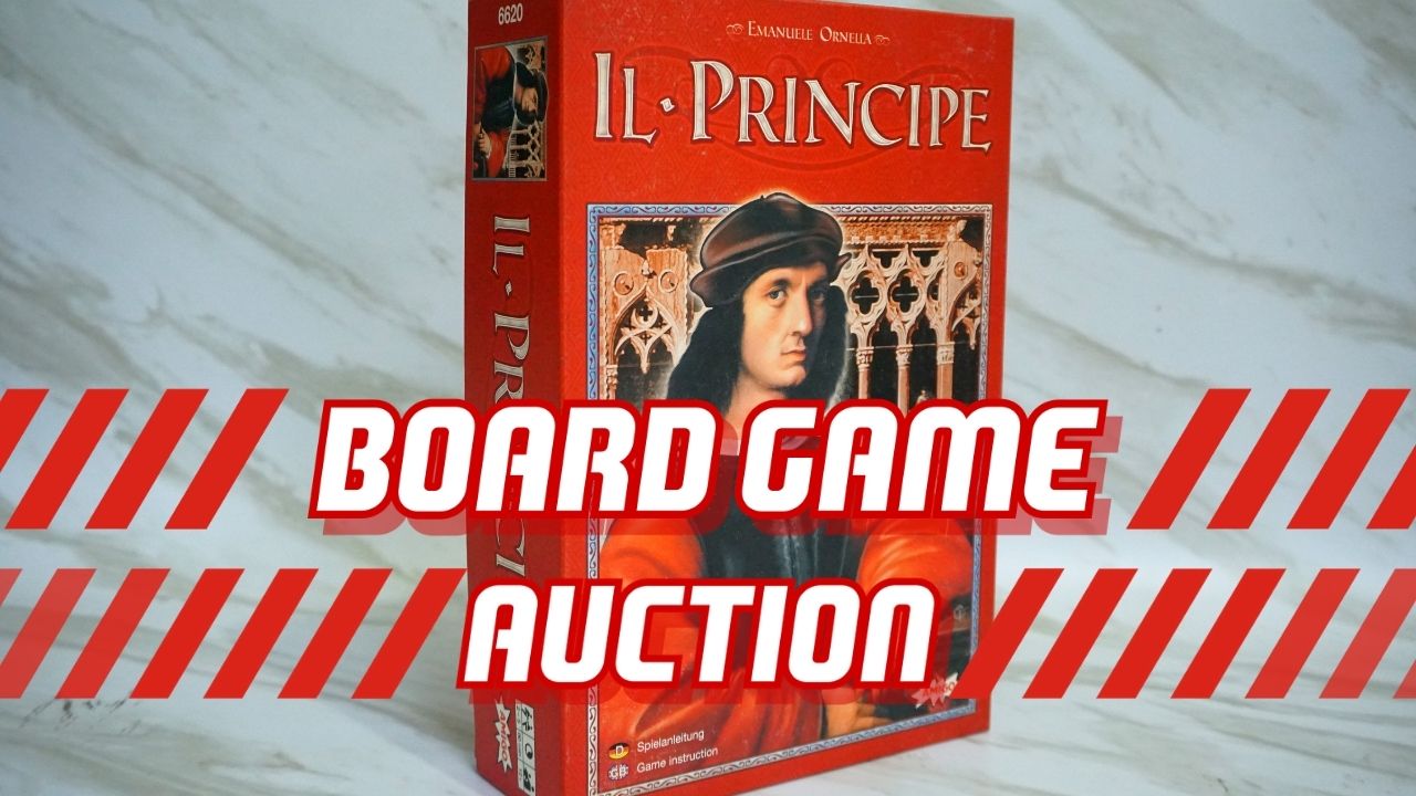 Lelang Board Game Bekas Mulai Dari Rp100.000: Il Principe