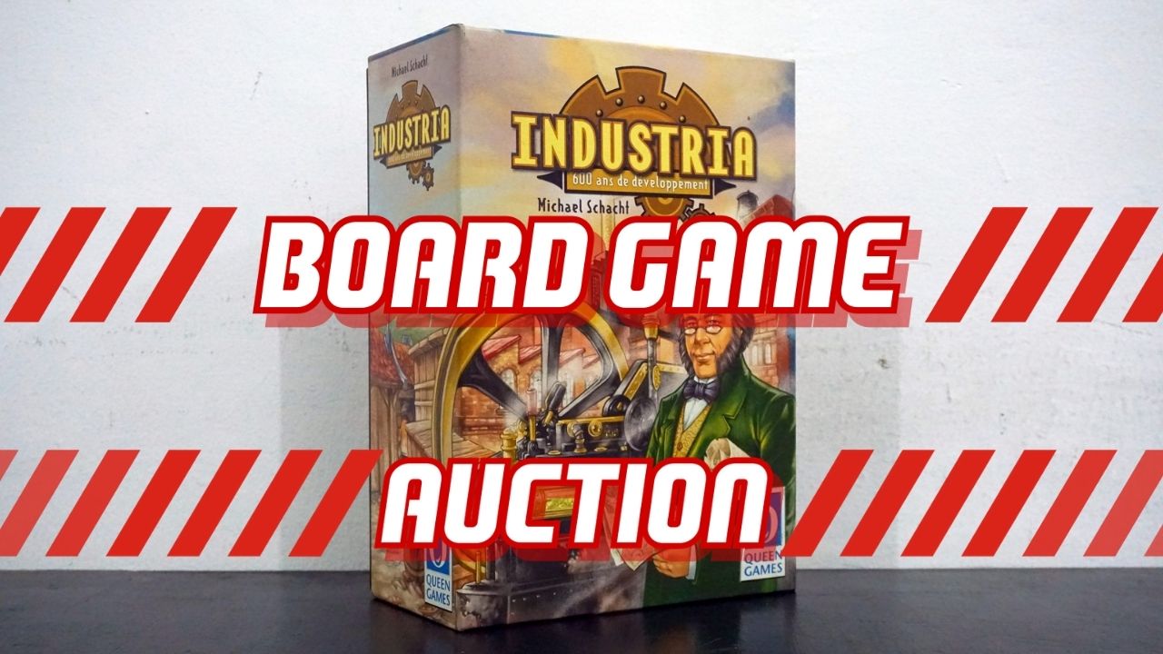 Lelang Board Game Bekas Mulai Dari Rp100.000: Industria