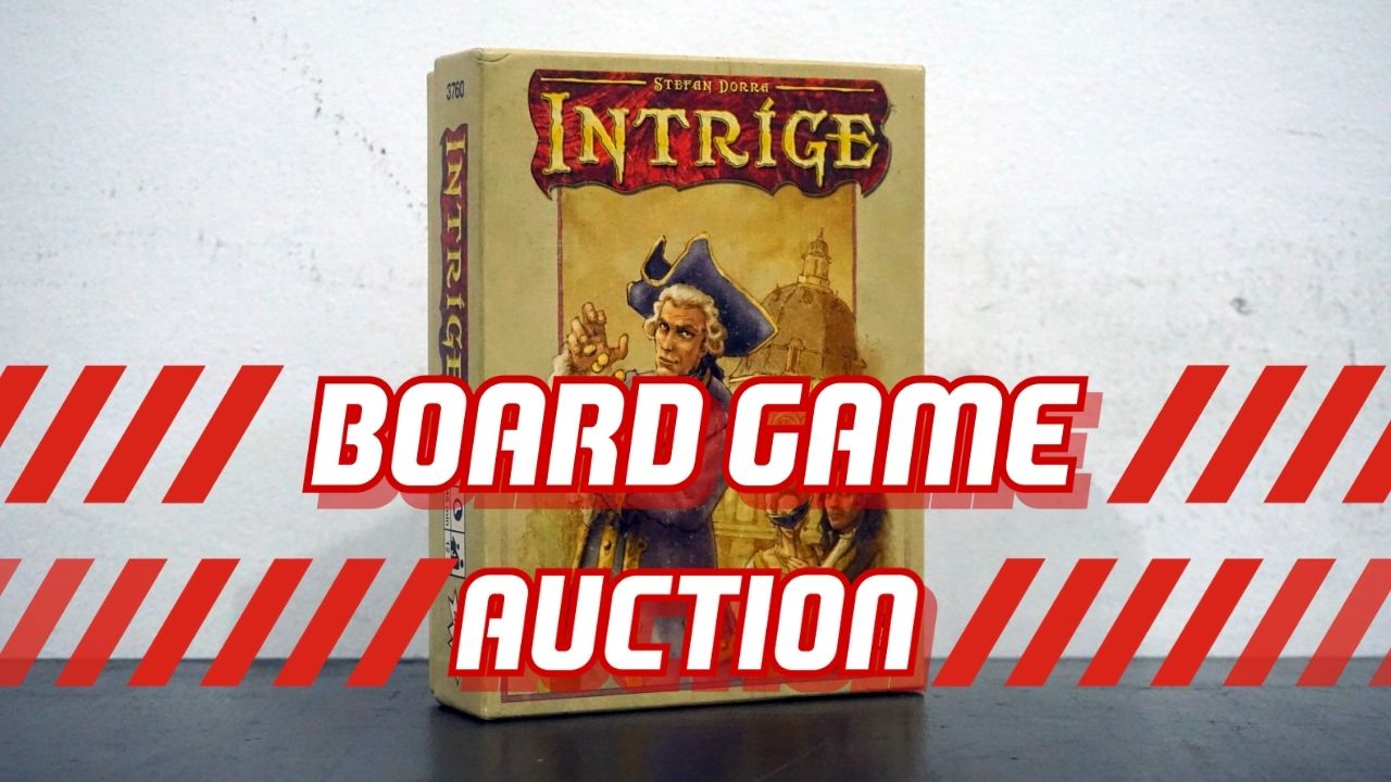 Lelang Board Game Bekas Mulai Dari Rp100.000: Intrigue