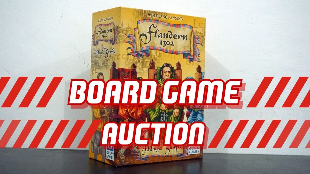 Lelang Board Game Bekas Mulai Dari Rp100.000: Flandern 1302