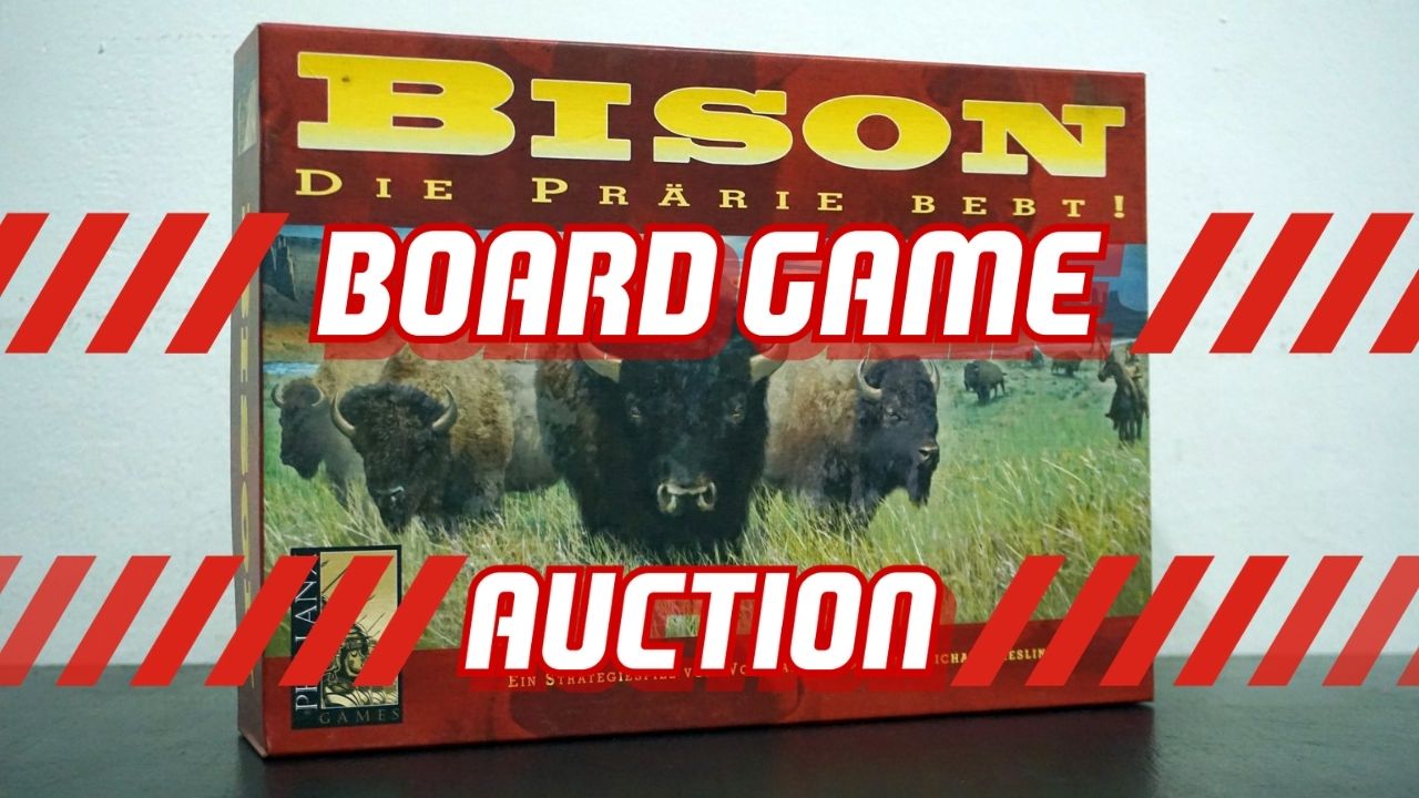 Lelang Board Game Bekas Mulai Dari Rp100.000: Bison