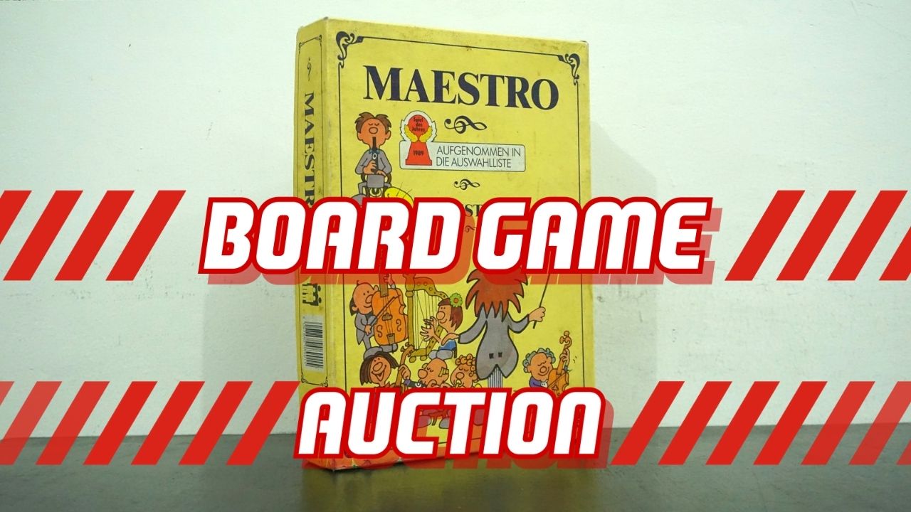 Lelang Board Game Bekas Mulai Dari Rp100.000: Maestro
