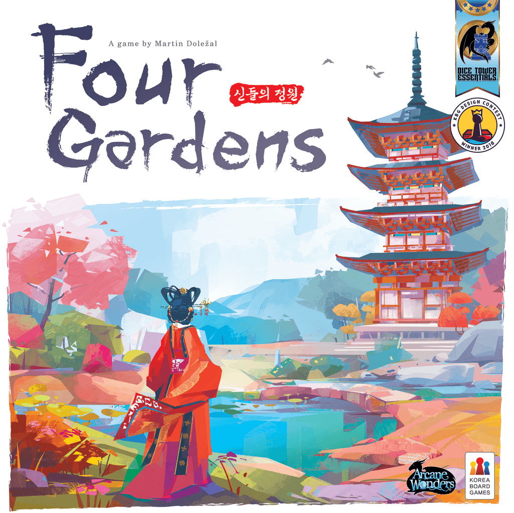 Four Garden, Rancang Taman Indah Untuk Dewa Pagoda