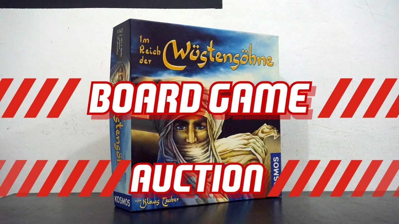 Lelang Board Game Bekas Mulai Dari Rp100.000: Wüstensöhne