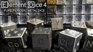 Element Dice, Dadu-Dadu Ini 100% Terbuat dari Unsur Kimia Murni Lho!